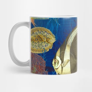 Bioluminescence of deep underwater animals Mug